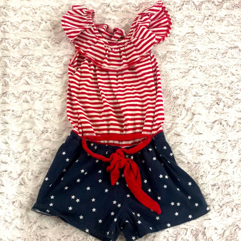 Sale! 20% off American Flag Romper
